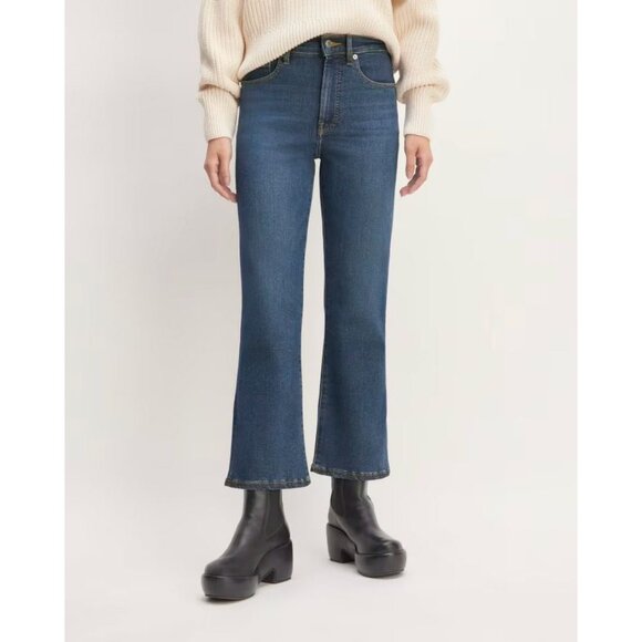 NWOT Everlane Women's The Kick Bootcut Denim Jeans in Medium Wash Size 31 R - Picture 11 of 12